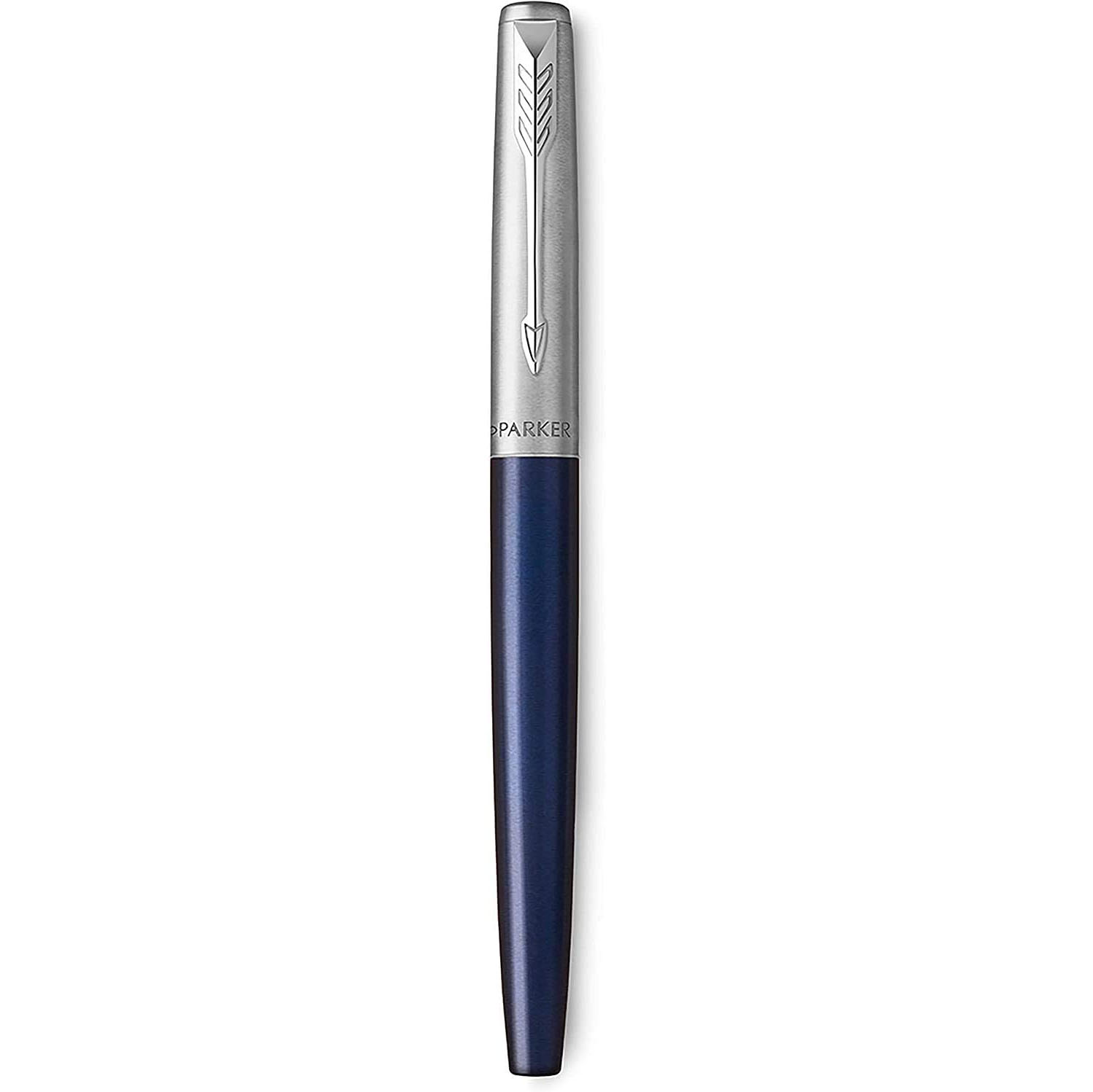 Parker Jotter Royal Blue Chrome Colour Trim Ballpoint Pen 1953186