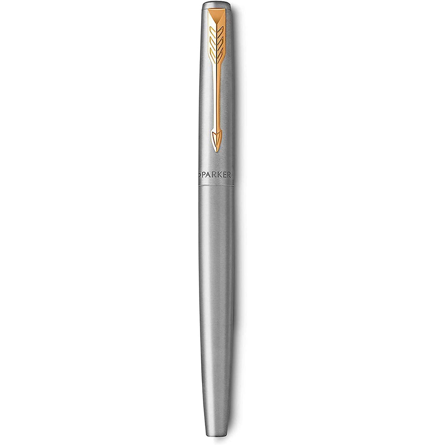 Penna parker jotter core stilografica m arg/gold